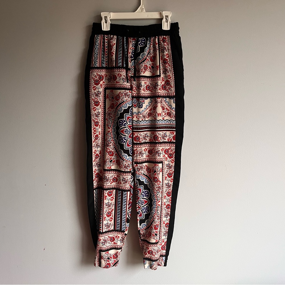 TOPSHOP Printed Pants - US Size 2